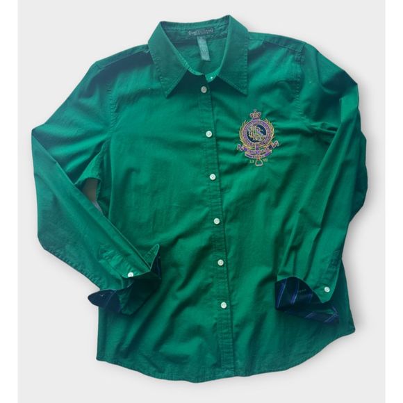 Ralph Lauren Green Button Down Shirt - Picture 10 of 10
